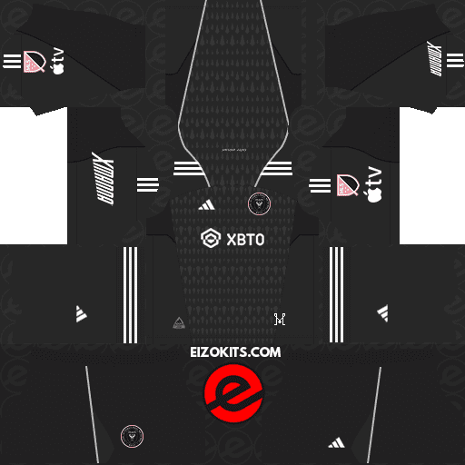 Inter Miami DLS Kits 2023-2024 Released Adidas - Dream League Soccer Kits 2019 (Goalkeeper Home)