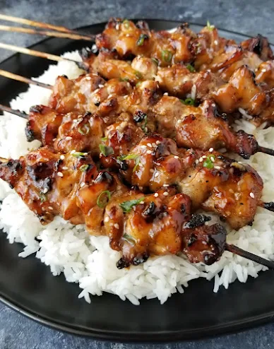 TERIYAKI CHICKEN SKEWERS