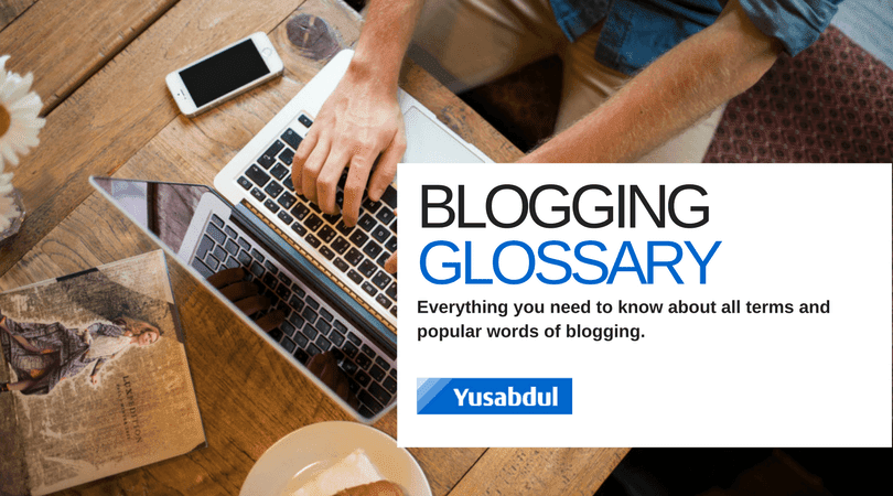 blogging glossary glosarium ngeblog istilah