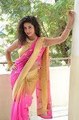 pavani new photos in saree-thumbnail-28