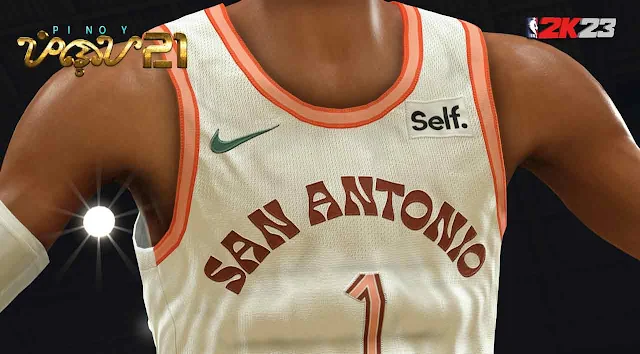 NBA 2K24 San Antonio Spurs 23-24 City Edition Jersey