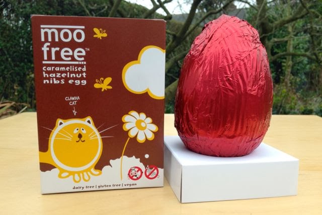 Moo Free - Caramelised Hazelnut Nib - Dairy-Free Chocolate Easter Egg
