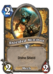 Hearthstone-shield minibot