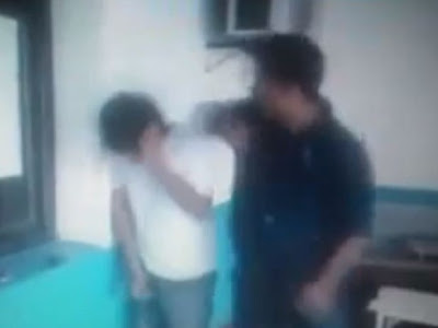 Pichanal: brutal golpiza de un policía a un joven detenido (Video)