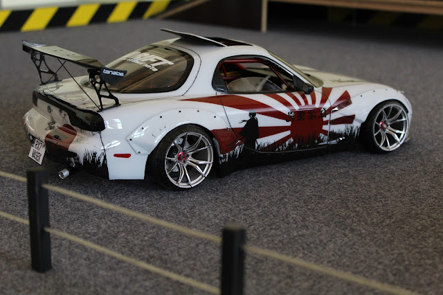 1/10 Tamiya Mazda RX-7 with Demi Works Rocket Bunny kit