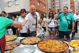 concurso de paella en Retuerto