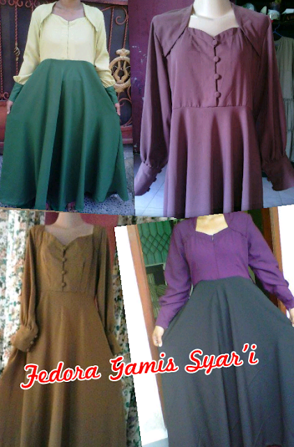 Fedora Gamis Syar'i: Gaya Kebaya Sunda