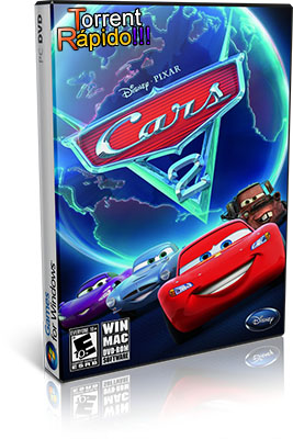 Download da Capa 3D do Game Cars 2 The Video Game PC BY Torrent Rápido!!!