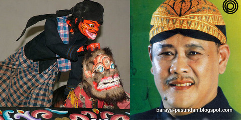 Dalang wayang golek sunda