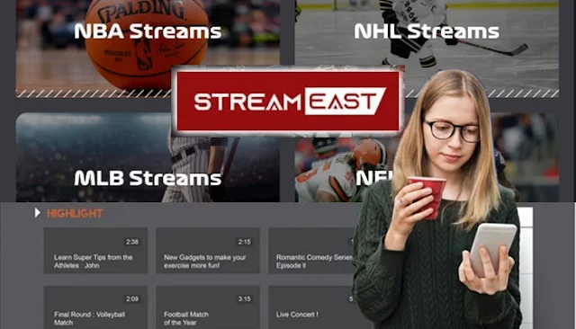 Streameast – Watch Live NBA, UFC, NHL, F1,  NFL on Stream East: eAskme