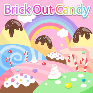 Brick Out Candy quebrador de tijolos Arkanoid online