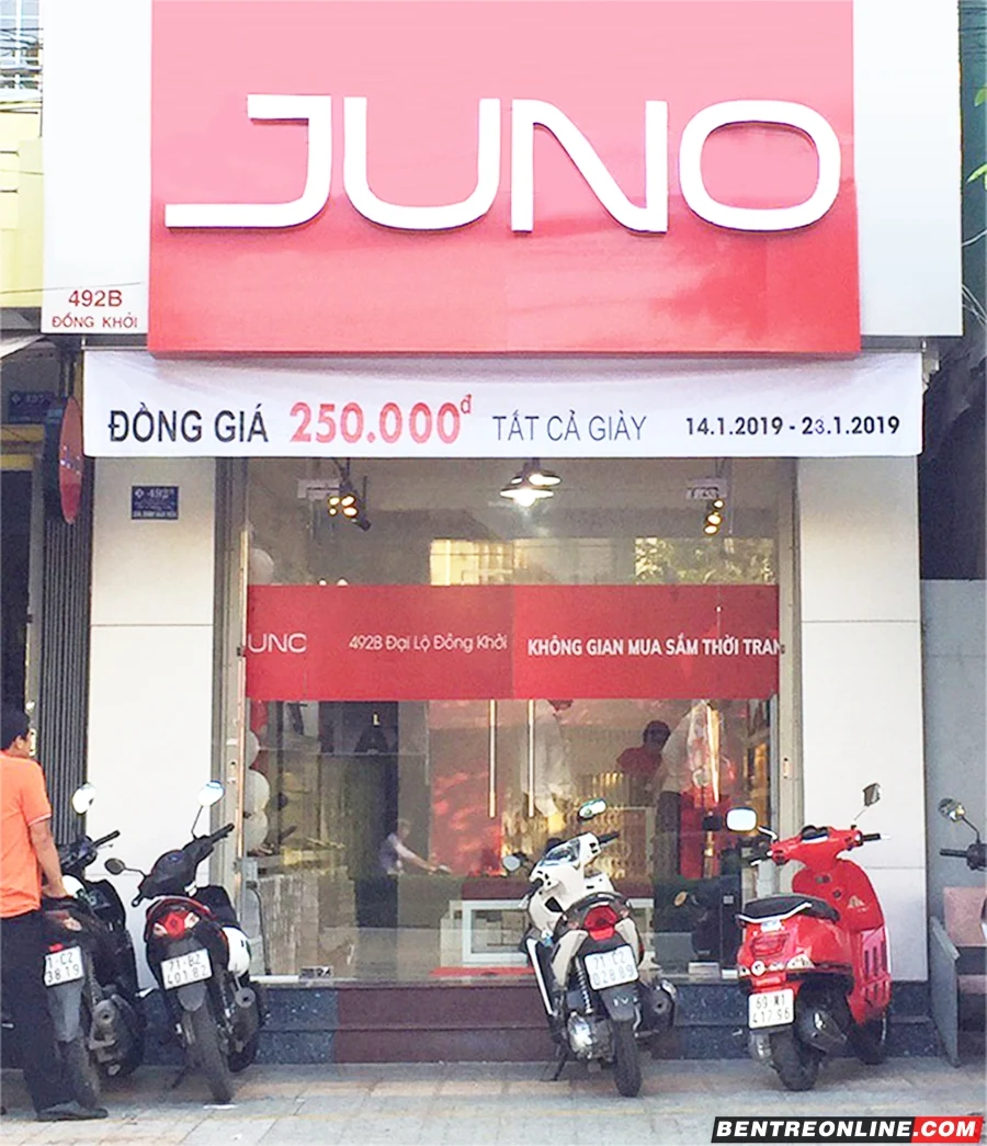 Shop Giày Juno Bến Tre