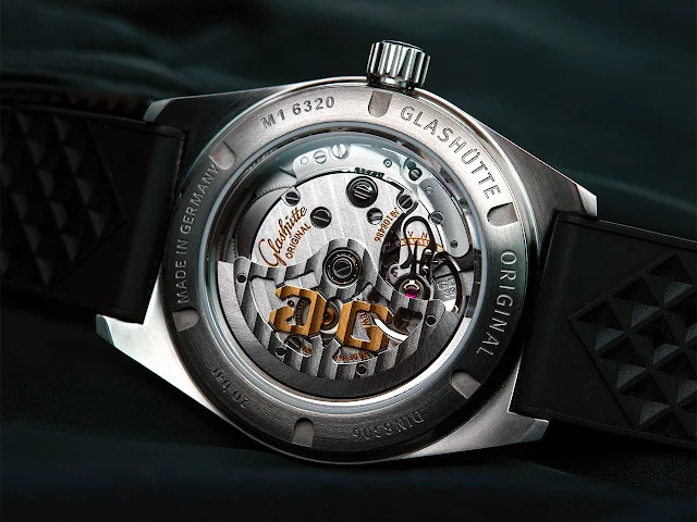 Glashütte Original SeaQ adds sapphire case back option
