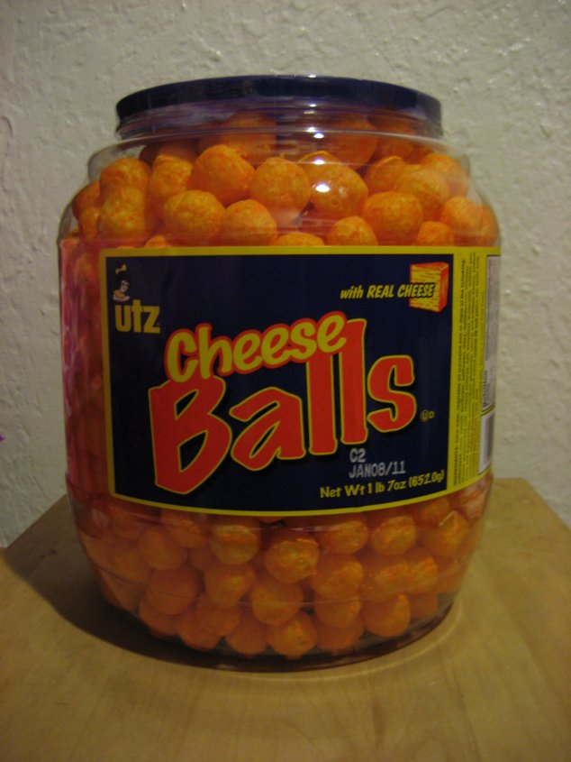 When I was little, my favorite junk food was Planter's Cheese Balls.