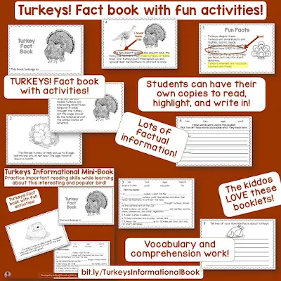 Don't be a turkey! My students LOVE this turkey themed game for practicing the +9 trick! There's a freebie so you can try it out!