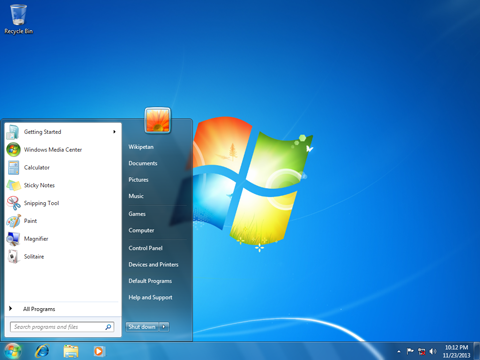 Tips Mempercepat Loading Menu Start Pada Windows 7