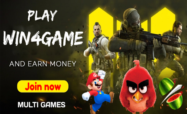 Win4Game - Play & Earn is the Best Money Earning App in India
