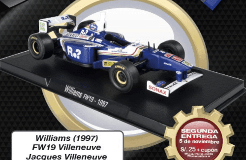 leyendas de la formula 1, williams fw19 jacques villeneuve