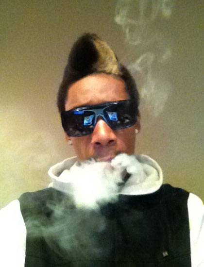 wiz khalifa hair streak. wiz khalifa hair dye. wiz