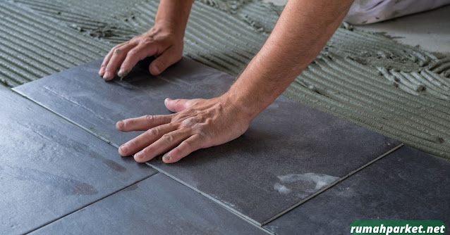 Proses Pemasangan lantai granit yang Sulit