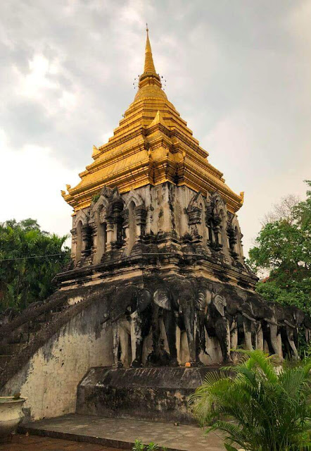 Wat Chiang Man - Férias em Chiang Mai 