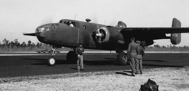 B-25B in Florida, on or about 25 March 1942 worldwartwo.filminspector.com