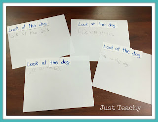 Guided Reading-Cut Apart Sentences