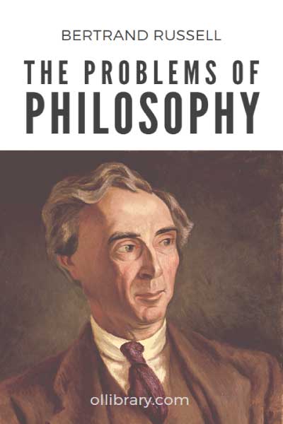 The Problems of Philosophy by Bertrand Russell