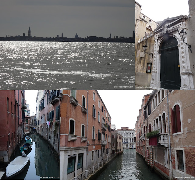 Venecia desde el barco y varias escenas que me encontré durante mis vagabundeos