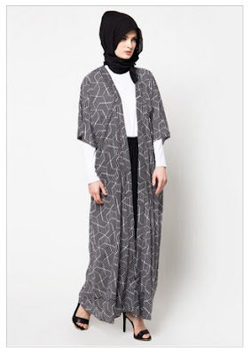 Model Baju Muslim Cardigan Untuk Remaja Terbaru