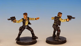 Han Solo, Fantasy Flight Games (2014, sculpted by Benjamin Maillet, painted by M. Sullivan)