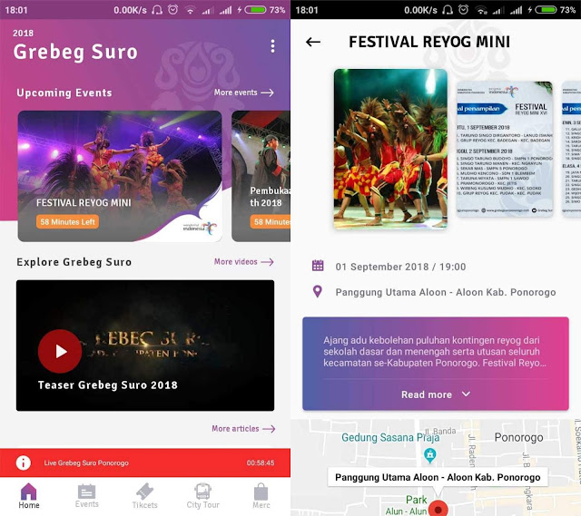 Grebeg Suro Apps 2018: Lebih Lengkap Dan Modern