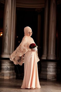 dress pengantin muslimah terbaru