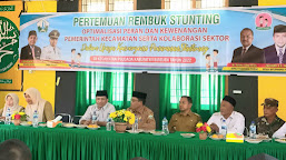 Wujudkan SDM yang Baik, Camat Peudada Gelar Penandatanganan Komitmen Bersama Penurunan dan Pencagahan Stunting