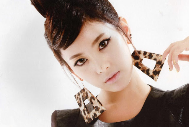 Korean singer Q-Ri, member of Kpop group T-ara