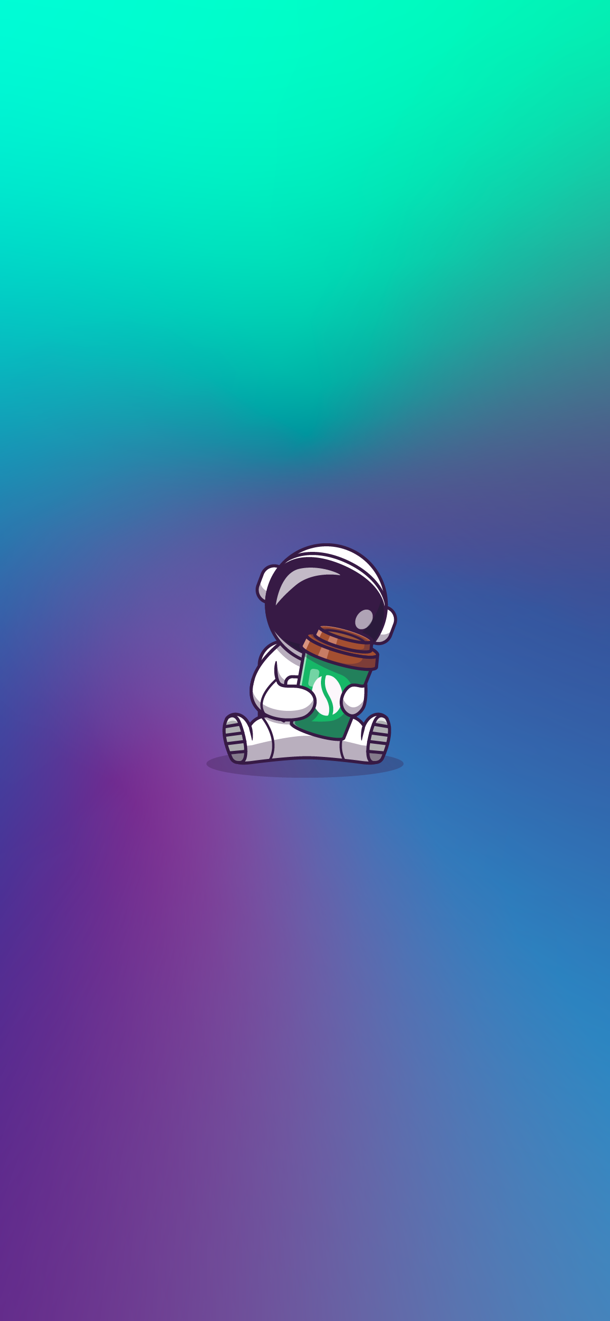 CUTE ASTRONAUT WALLPAPER IPHONE 4K