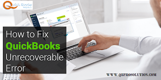  QuickBooks Unrecoverable Errors 
