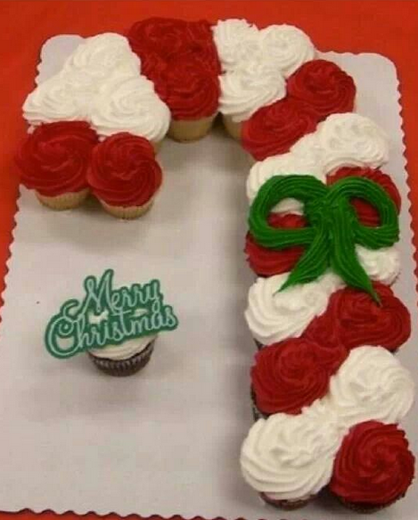 Ideas & Products: Christmas Pull Apart Cupcakes