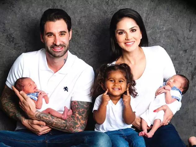 Sunny Leone twins birth