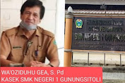 Kasek SMK Negeri 1 Gunungsitoli Diduga Korupsi