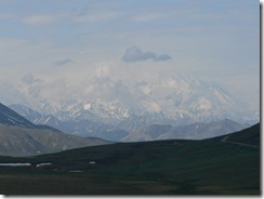 Denali - Mt. McKinley, Alaska 20,035 feet from Stony Hill Overlook