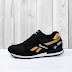 Sepatu Olahraga Reebok GL6000 [SR-001] Black Gold