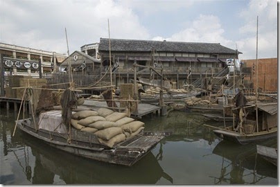 Scene of jetty from Rise of the Legend -  碼頭場景 黃飛鴻之英雄有夢 02