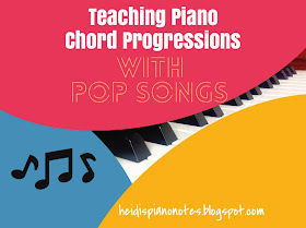 Teaching Piano Chord Progressions with Pop Songs as Backing Tracks from youtube
