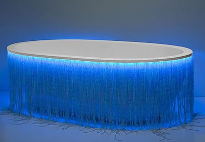 Aquamass LED Backlit Bathtub