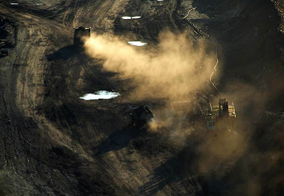 World�s Largest Artificial Pit -West Open Pit of Fushun Coal Mine 