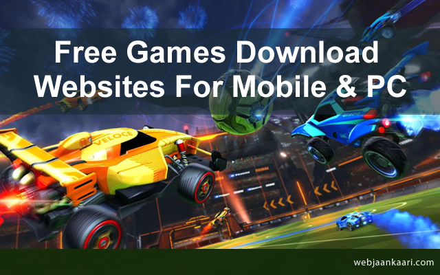 Top 10 Free Games Download Websites For Mobile Pc