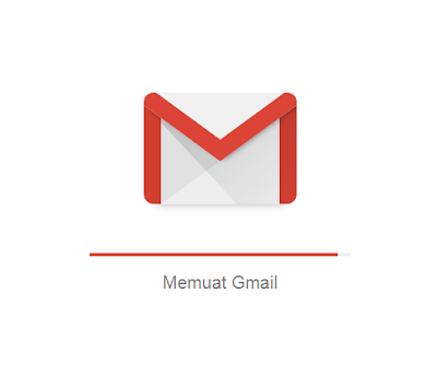 Halaman loading gmail