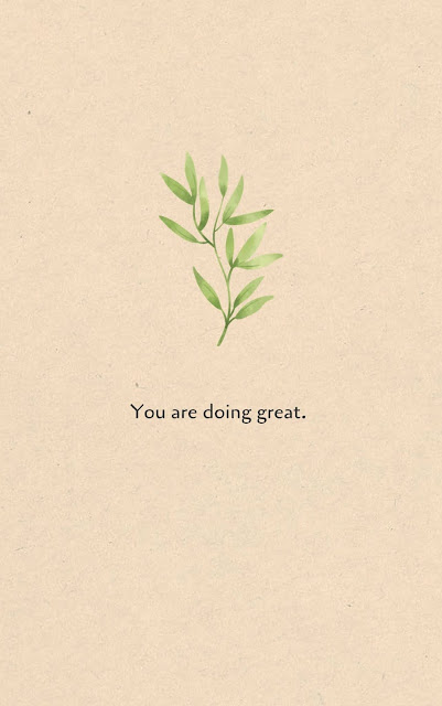 Inspirational Motivational Quotes Cards #7-1 - You are doing great. 
