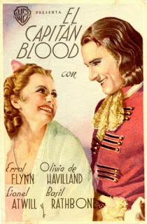 EL CAPITÁN BLOOD. Programa de mano. España. EL CAPITÁN BLOOD. Captain Blood. 1935. Estados Unidos. Dirección: Michael Curtiz. Reparto: Errol Flynn, Olivia de Havilland, Lionel Atwill, Basil Rathbone, Ross Alexander, Guy Kibbee, Henry Stephenson, Robert Barrat, Hobart Cavanaugh.